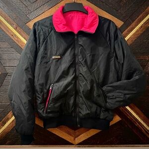 Vintage 90s Columbia Reversible Puffer Jacket